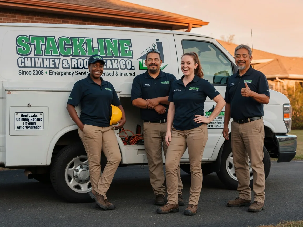 Chimney flashing repair company in Engelhard, NC